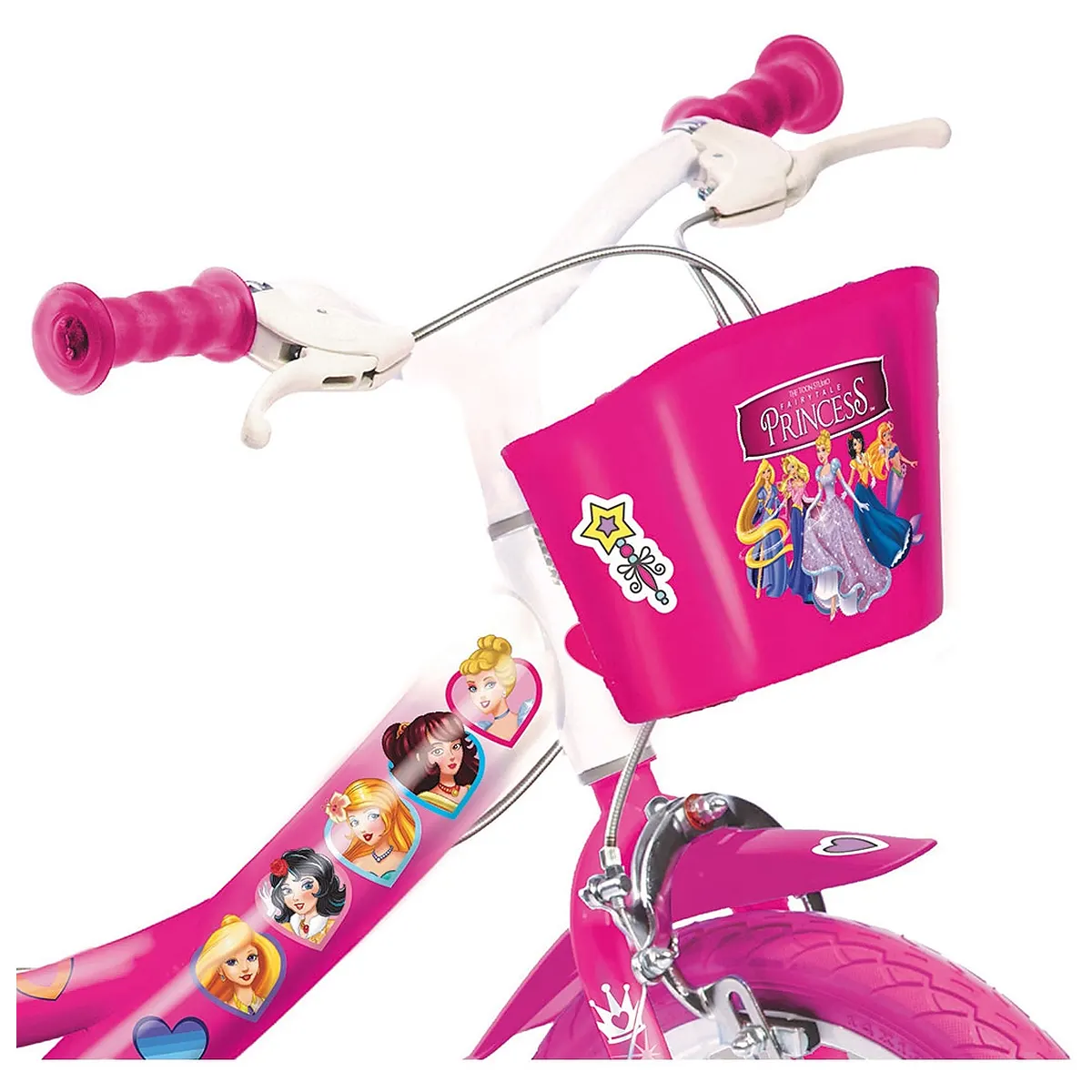 Bicicleta copii 14", 4-7 ani, Dino Bikes Princess [3]