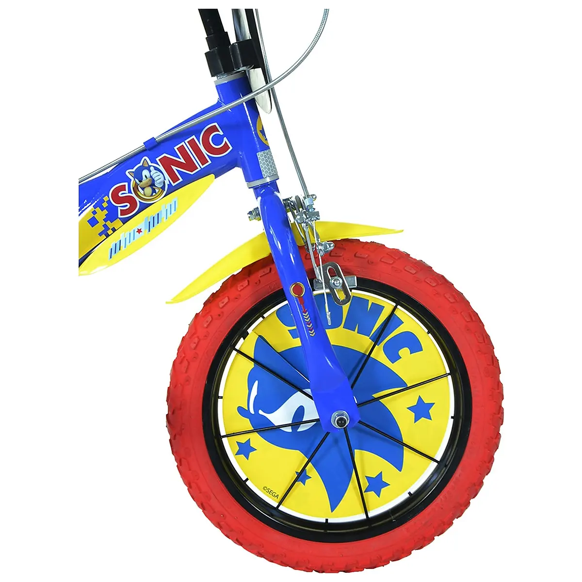 Bicicleta copii 14", 4-7 ani, Dino Bikes Sonic [5]