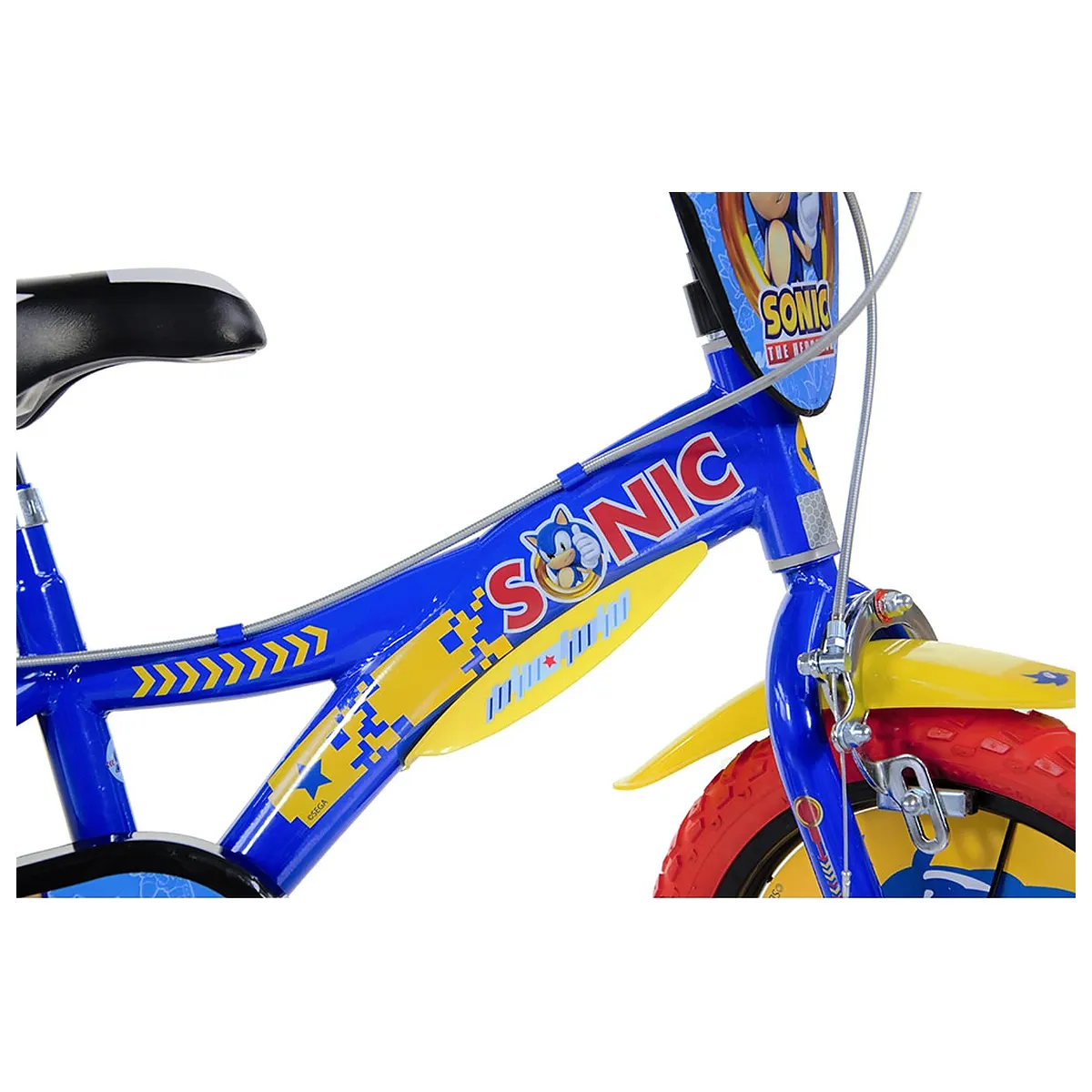 Bicicleta copii 14", 4-7 ani, Dino Bikes Sonic [4]