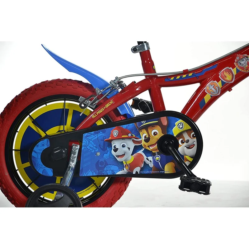 Bicicleta copii 14 inch Paw Patrol Dino Bikes, 4-7 ani [8]