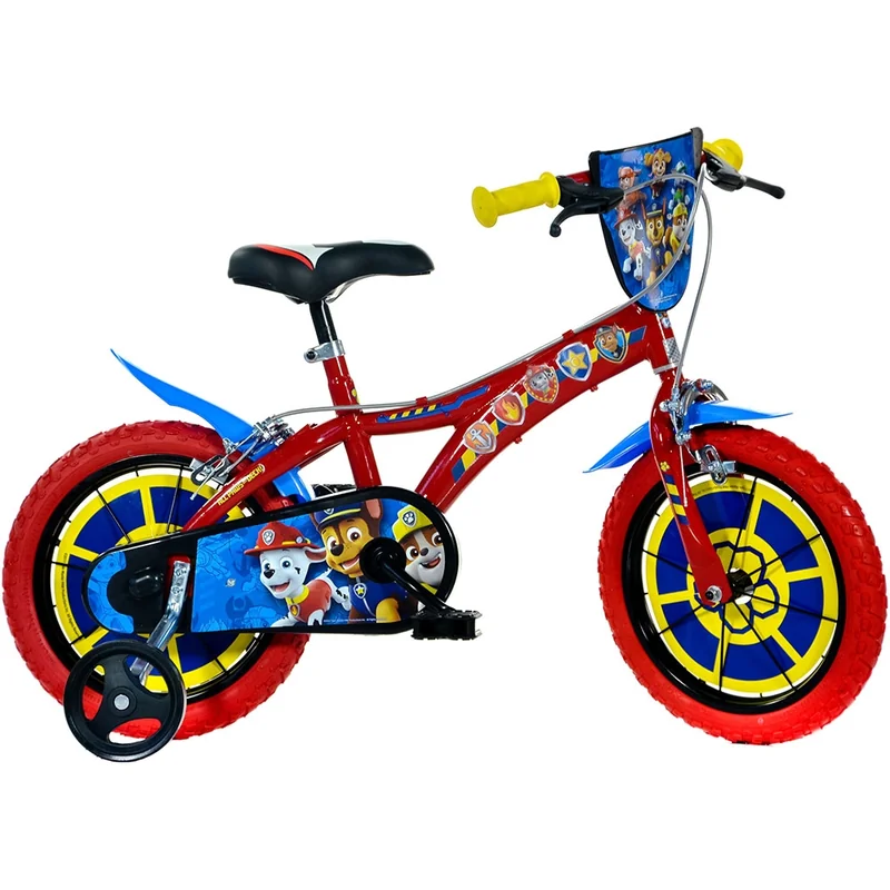 Bicicleta copii 14 inch Paw Patrol Dino Bikes, 4-7 ani [1]