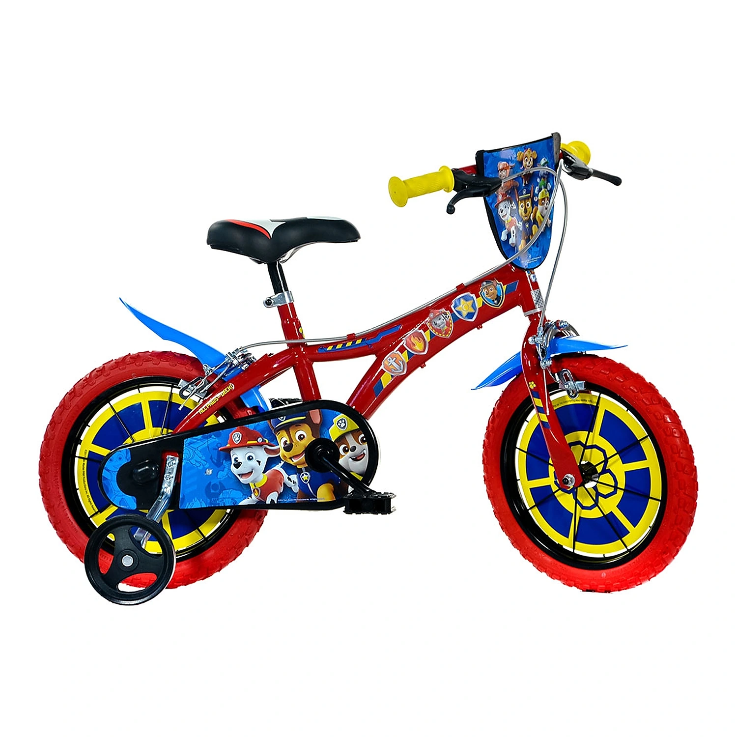 Bicicleta copii 14 inch Paw Patrol Dino Bikes, 4-7 ani [1]