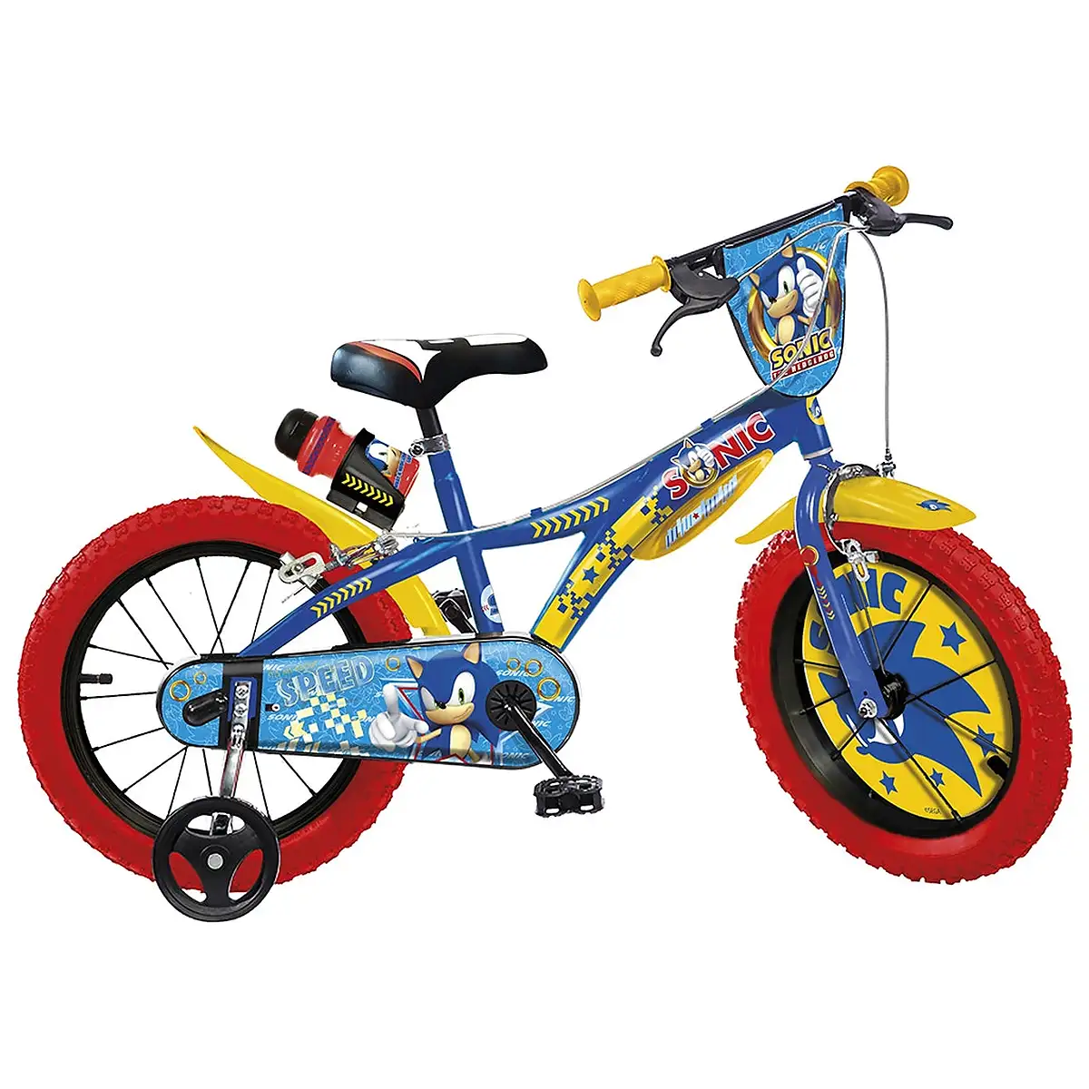 Bicicleta copii 16", 6-8 ani, Dino Bikes Sonic [2]