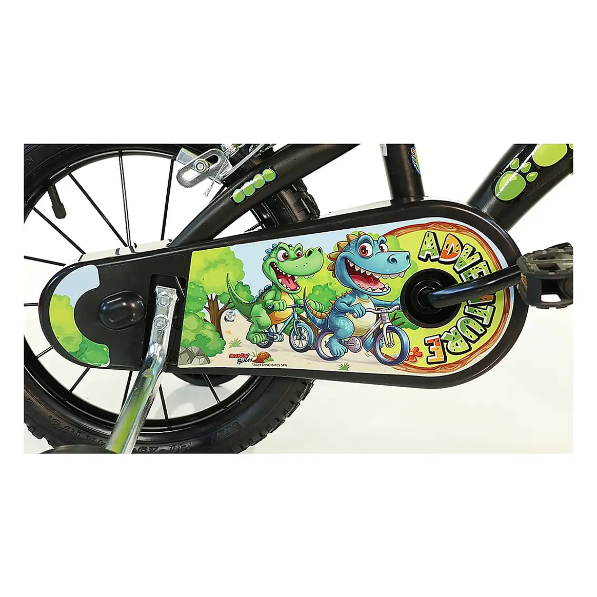 Bicicleta copii Dino Bikes 14", 4-7 ani, Dinosaur [3]
