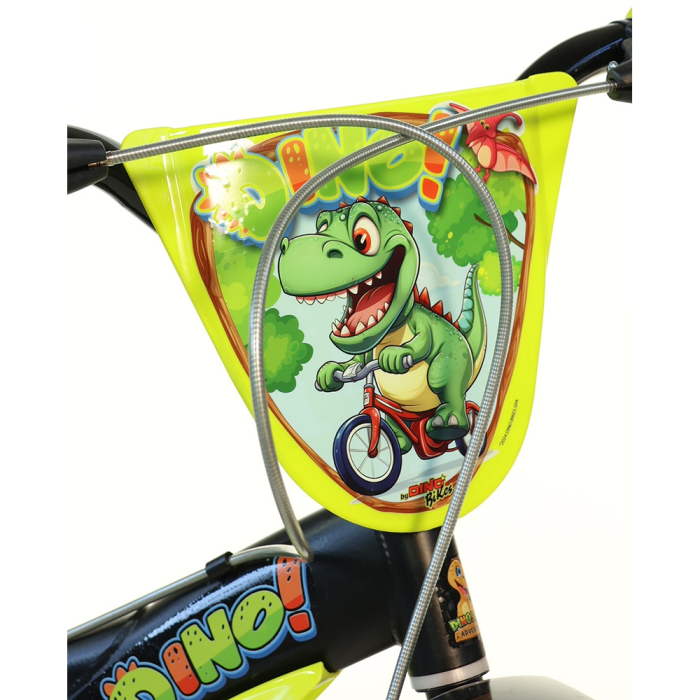 Bicicleta copii Dino Bikes 14", 4-7 ani, Dinosaur [5]