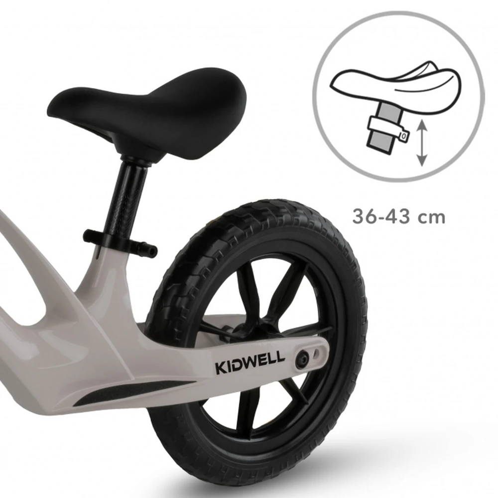 Bicicleta fara pedale, Kidwell VITO - Gri [6]