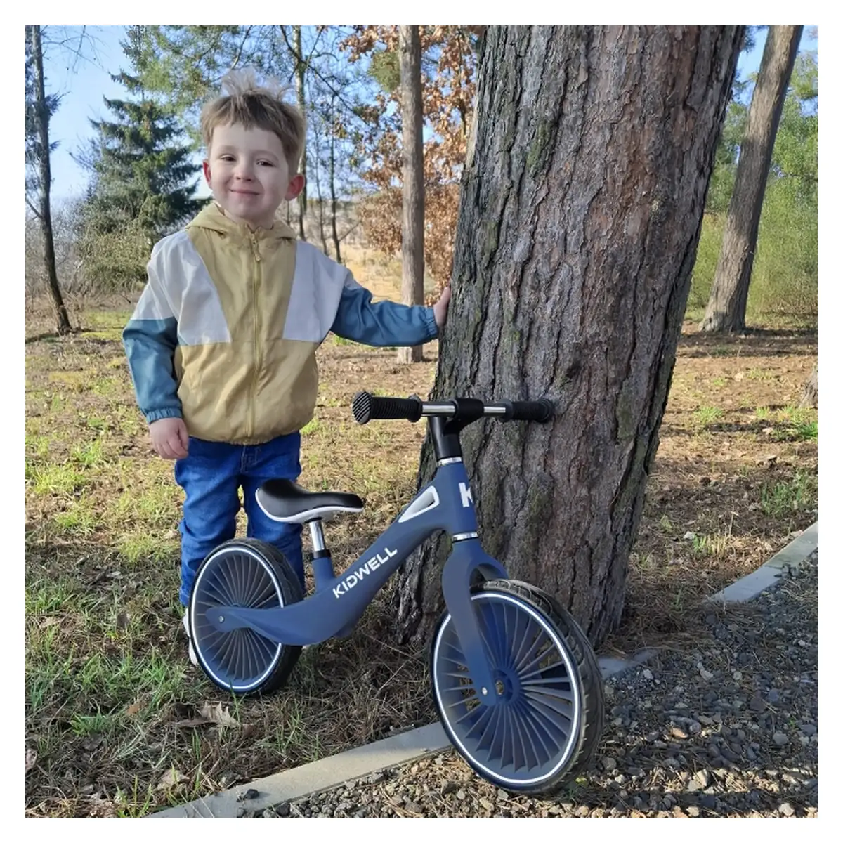 Bicicleta fara pedale, Kidwell NIX - Bleumarin [8]