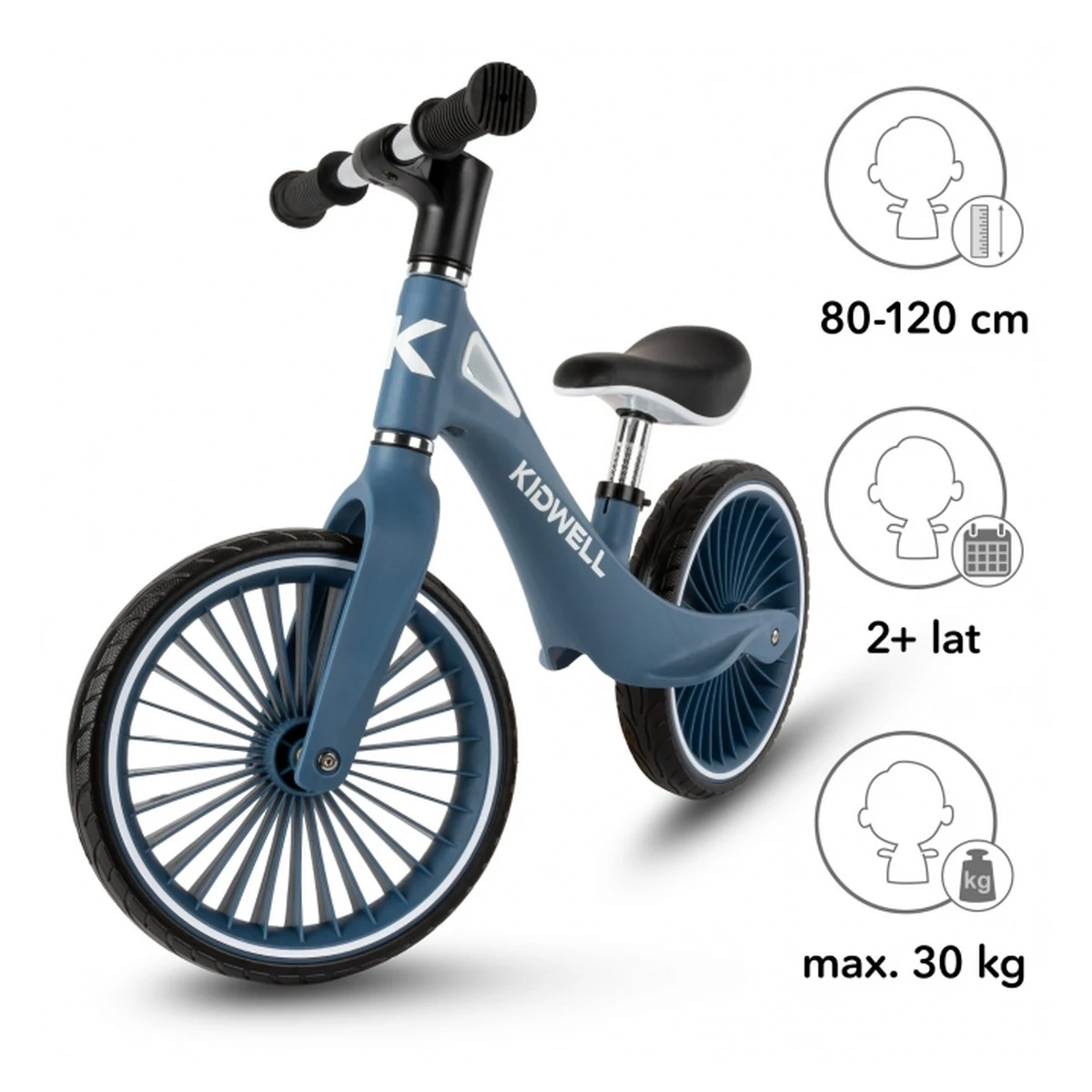 Bicicleta fara pedale, Kidwell NIX - Bleumarin [6]