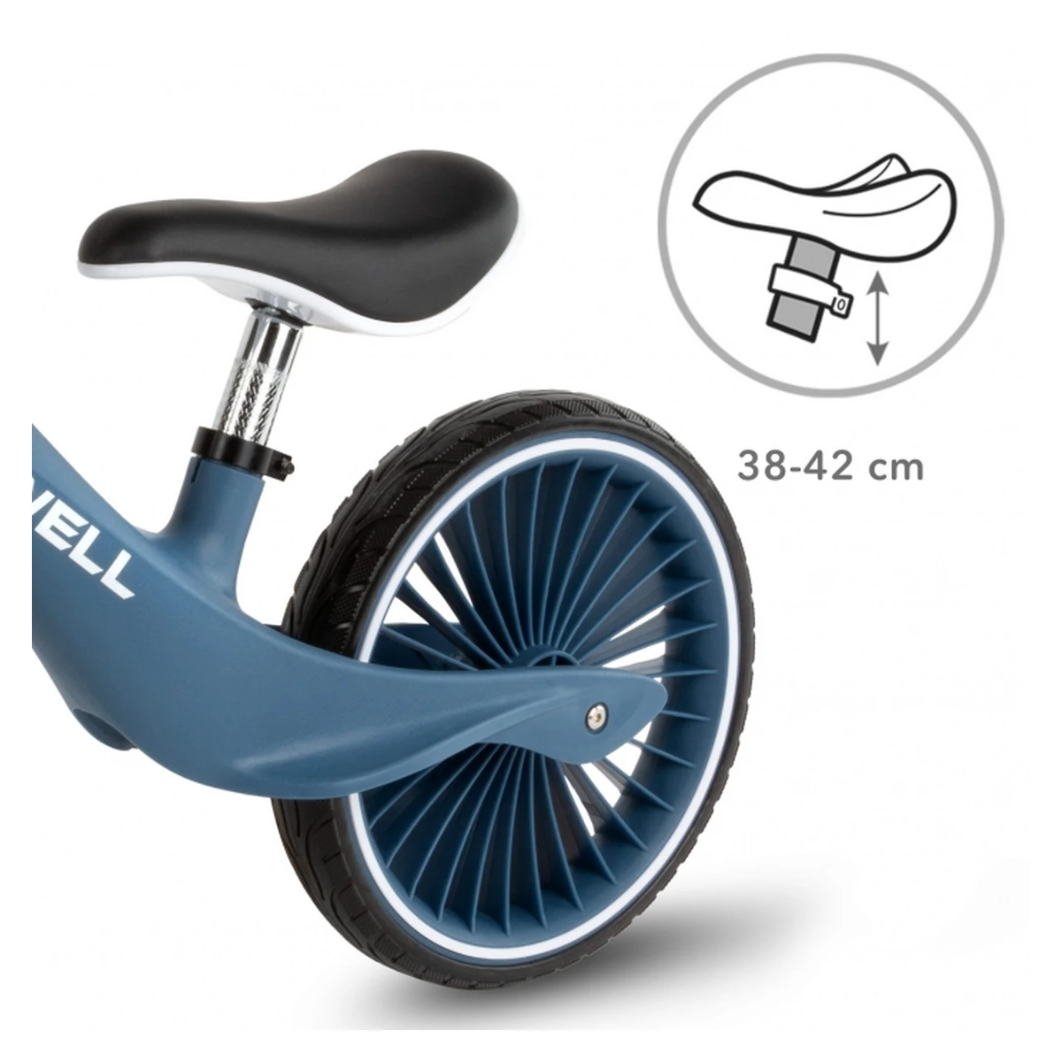 Bicicleta fara pedale, Kidwell NIX - Bleumarin [5]