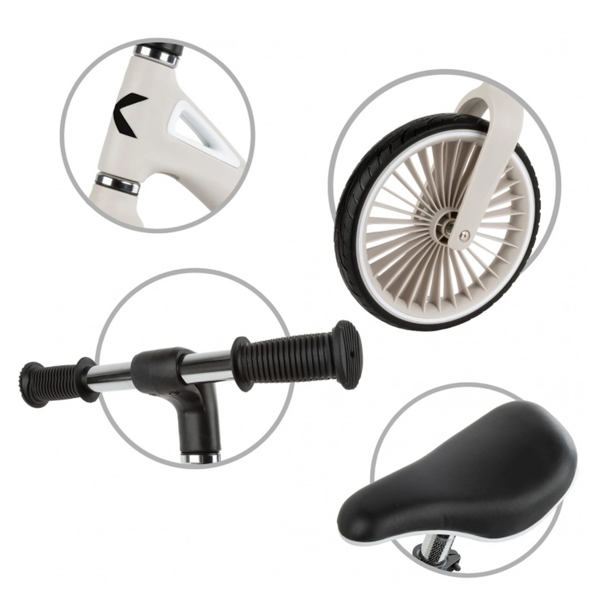 Bicicleta fara pedale, Kidwell NIX - Gri [4]