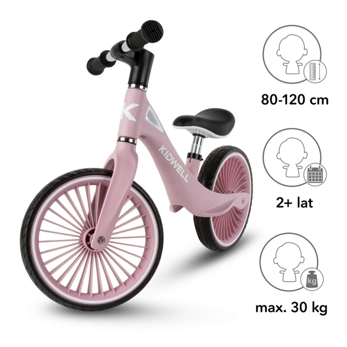 Bicicleta fara pedale, Kidwell NIX - Roz [6]