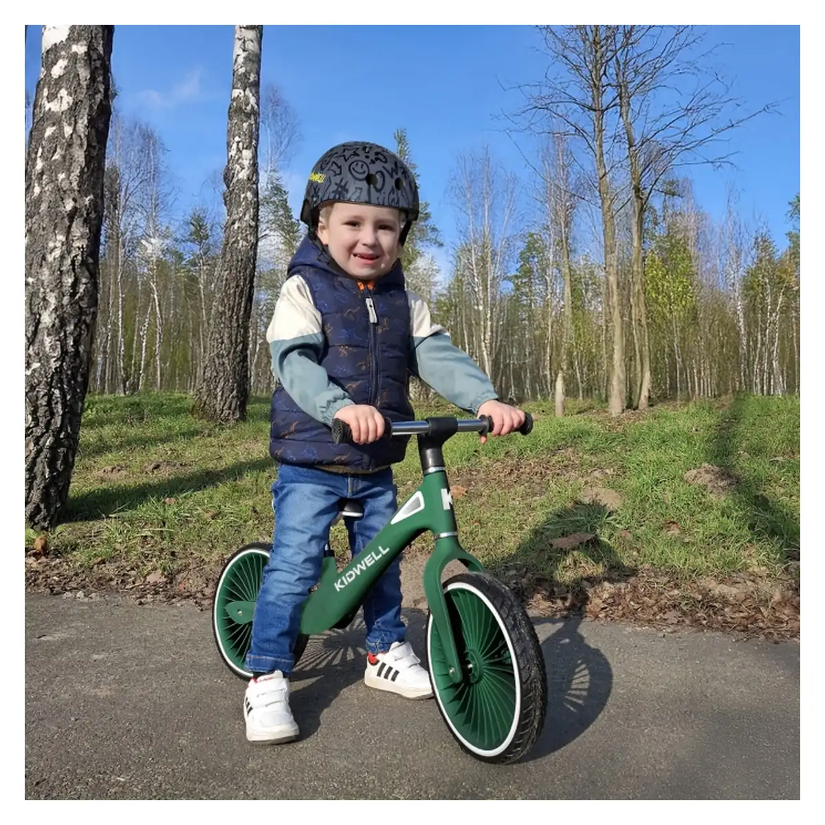 Bicicleta fara pedale Kidwell NIX Verde [8]