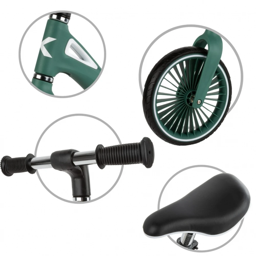 Bicicleta fara pedale Kidwell NIX Verde [4]