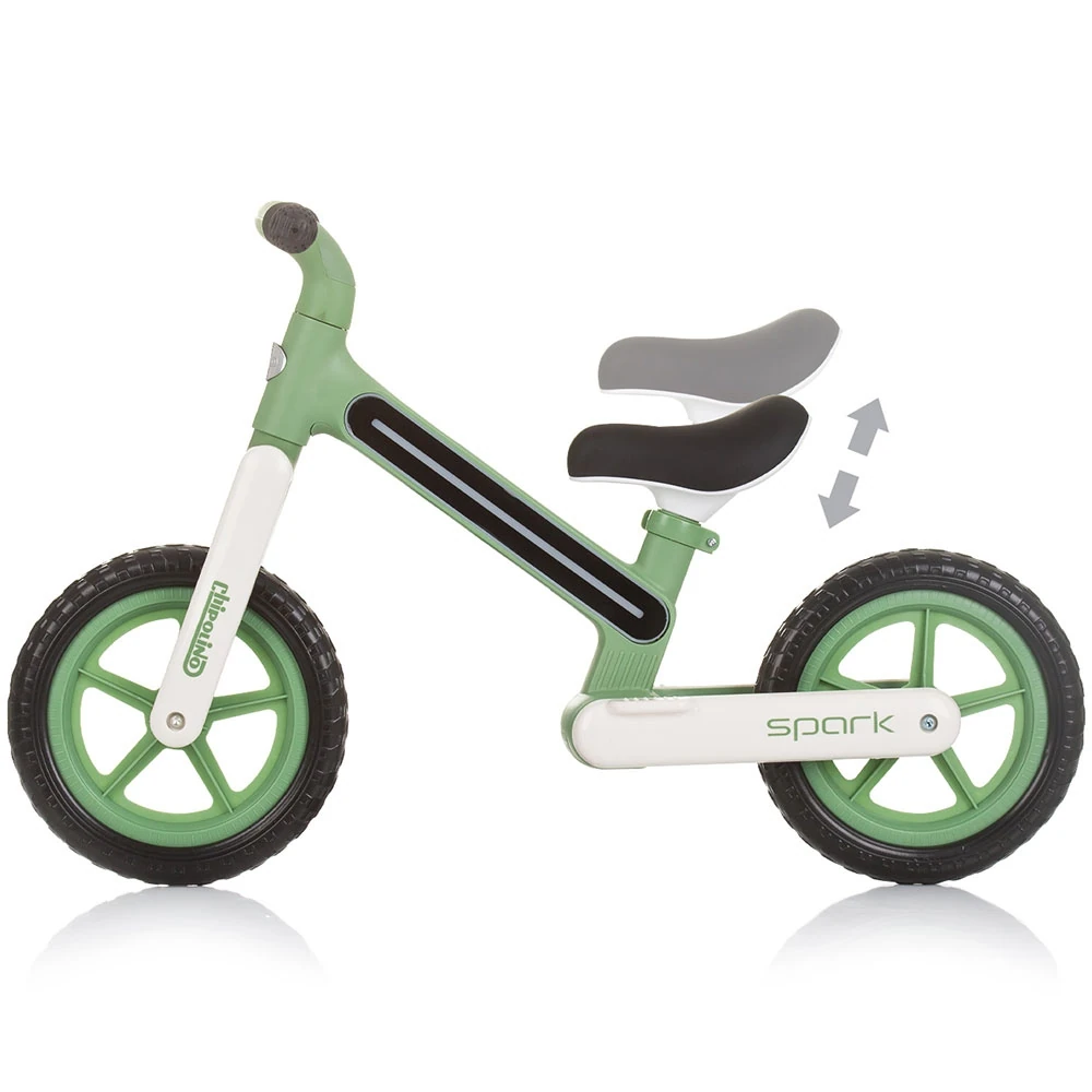 Bicicleta fara pedale Chipolino Spark, Green [3]