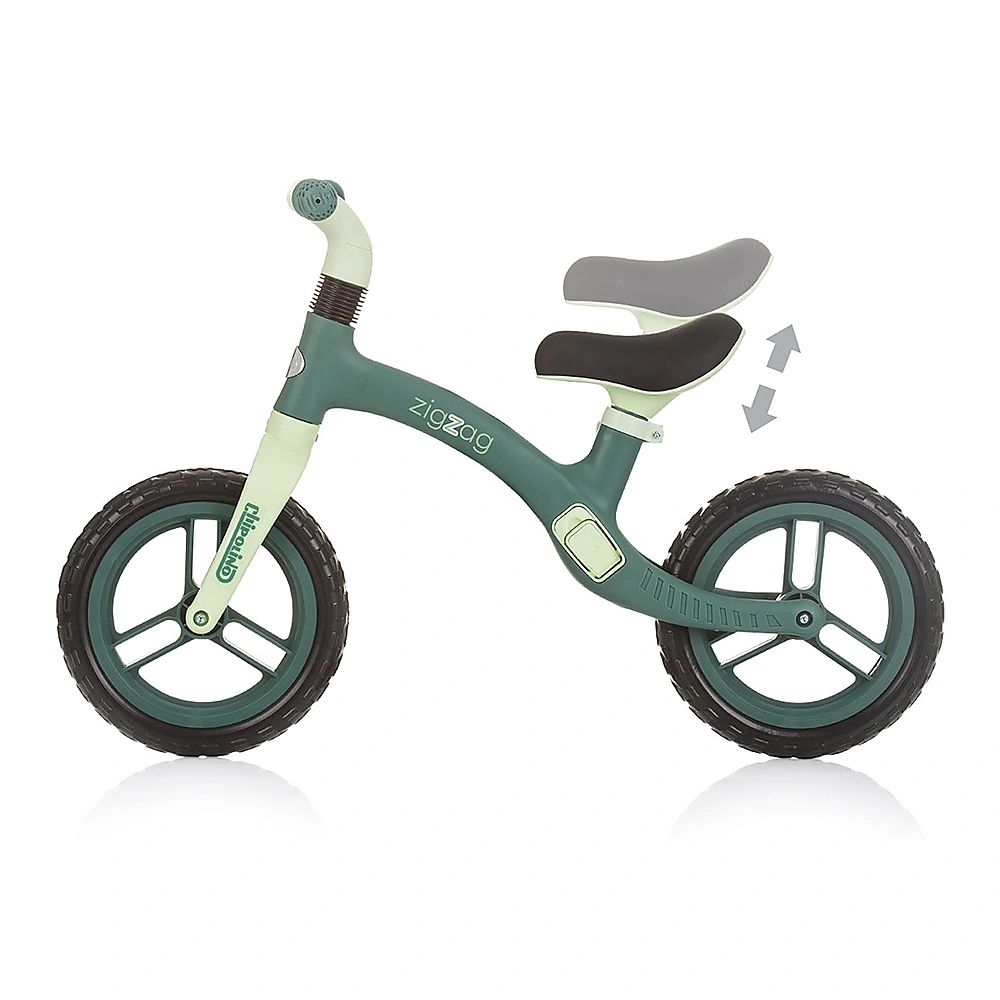 Bicicleta fara pedale Chipolino Zig Zag green [3]