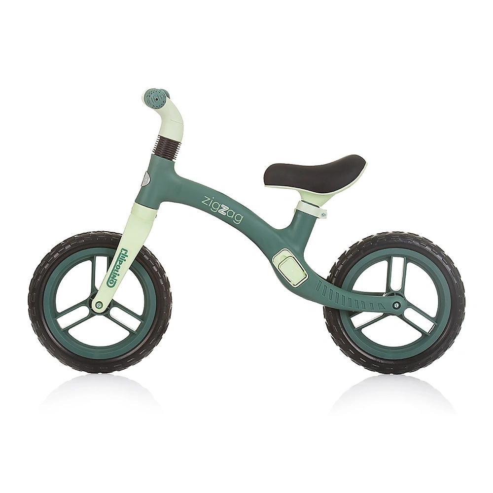 Bicicleta fara pedale Chipolino Zig Zag green [2]