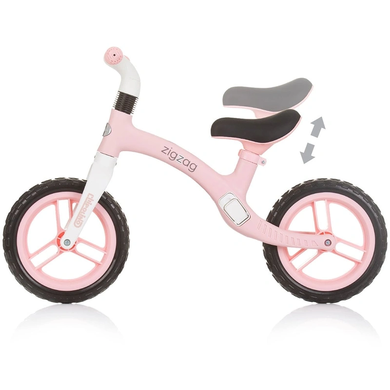 Bicicleta fara pedale Chipolino Zig Zag, Pink [3]