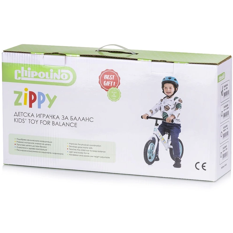 Bicicleta fara pedale Chipolino Zippy, Pink [4]