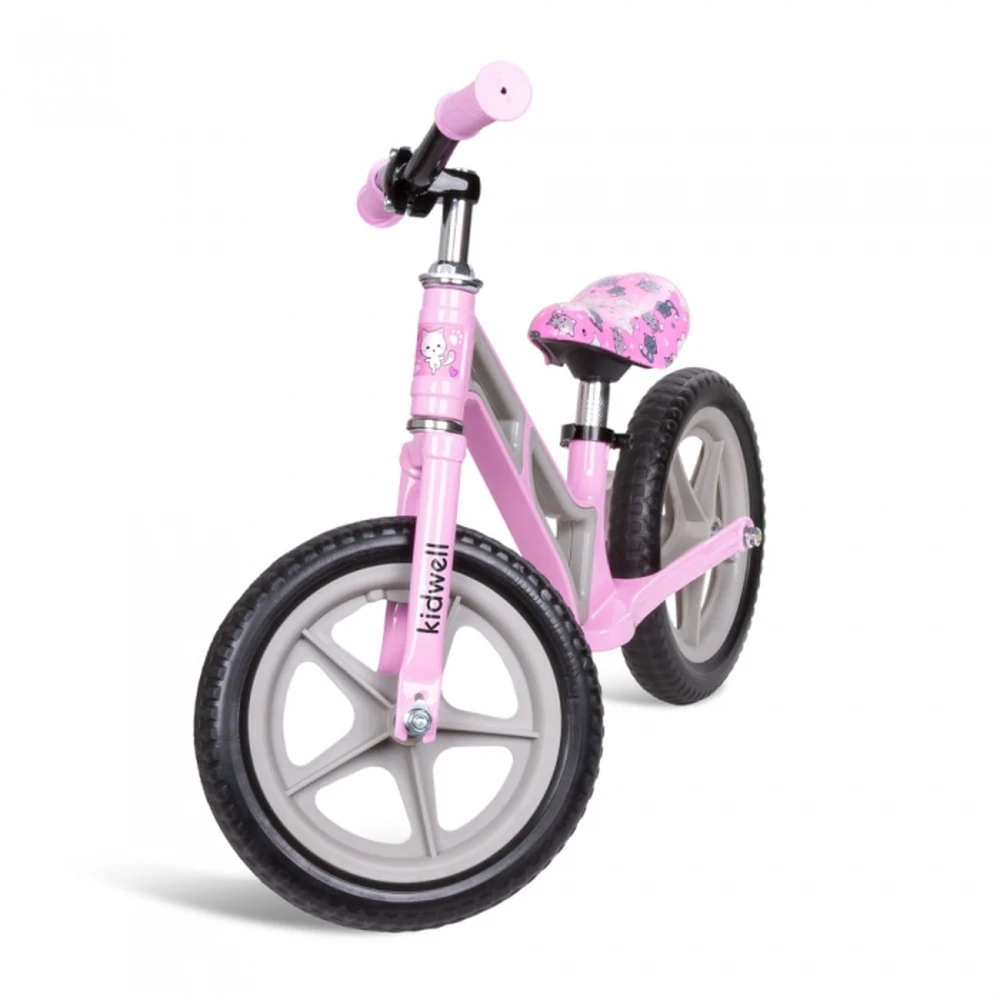 Bicicleta fara pedale cu cadru din magneziu Kidwell COMET - Pink Gray [2]