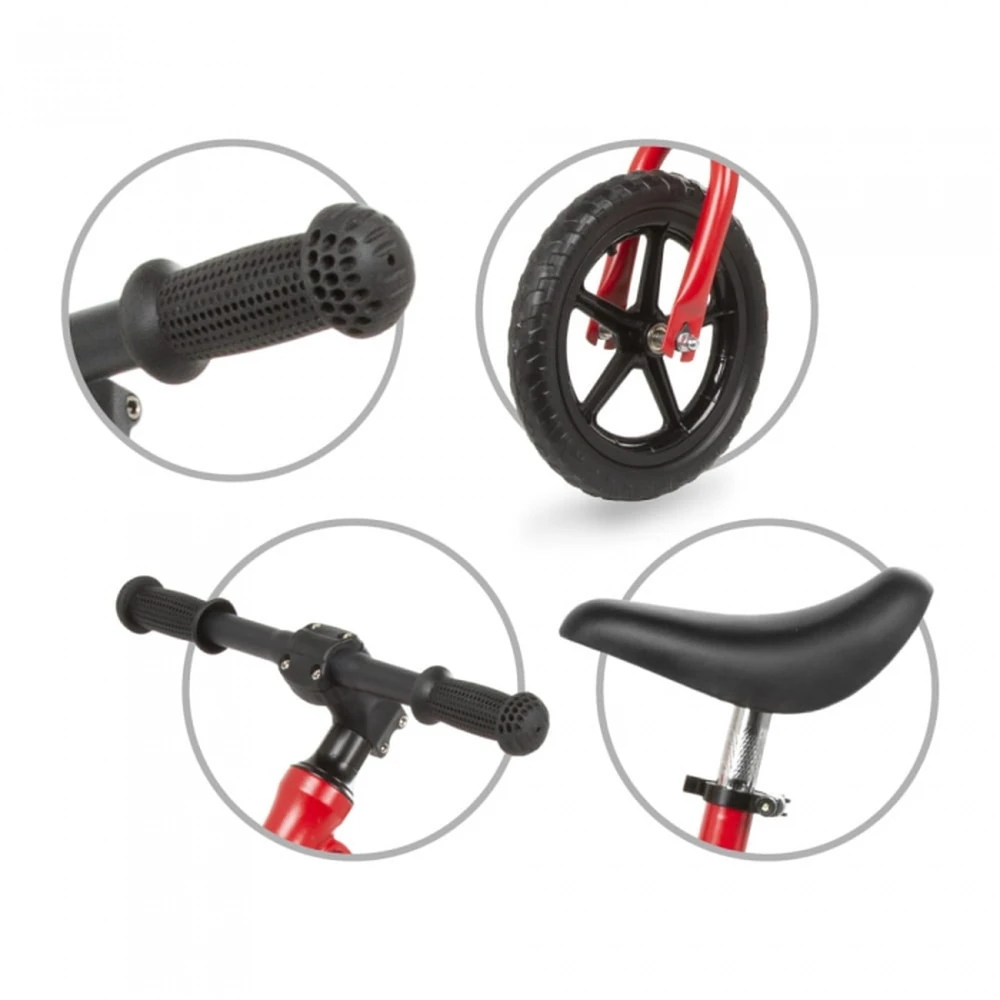 Bicicleta fara pedale cu cadru din magneziu Kidwell Rocky Red [5]