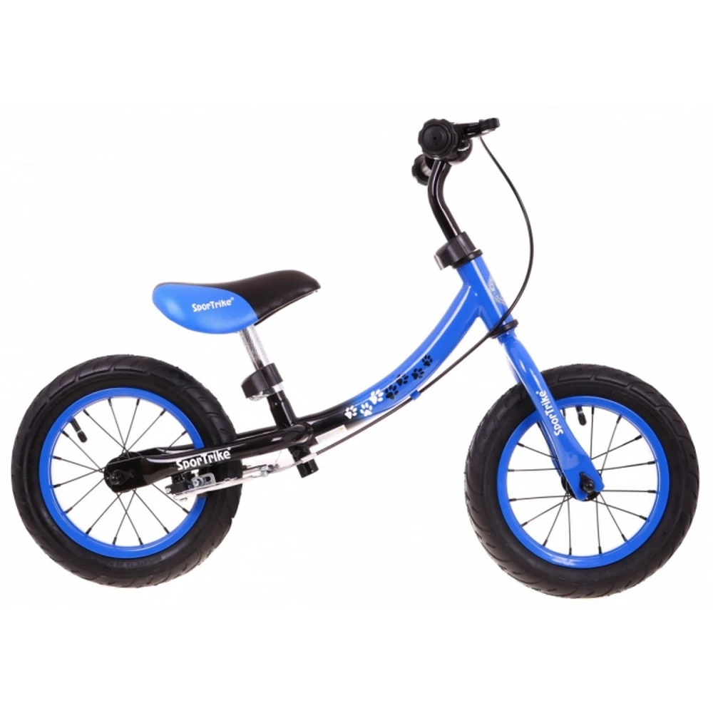 Bicicleta fara pedale cu frana si cadru variabil, roti gonflabile, Boomerang SporTrike - Albastru [4]