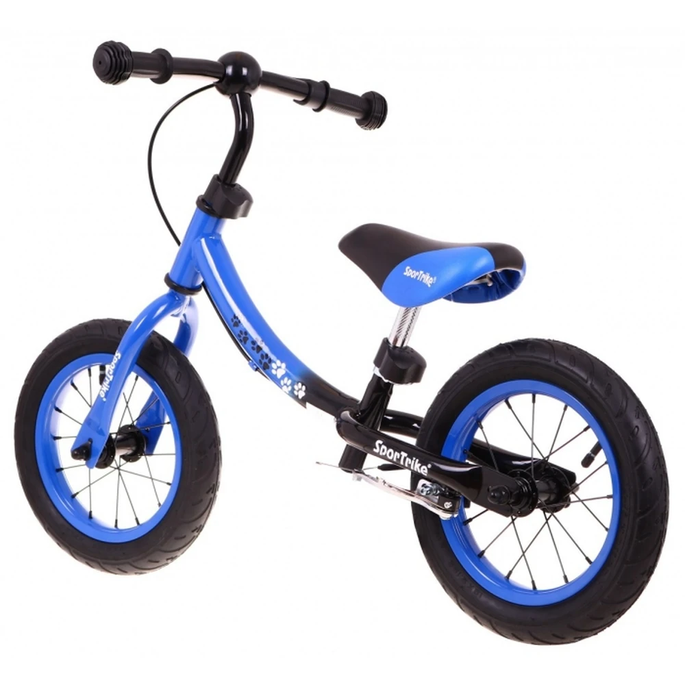 Bicicleta fara pedale cu frana si cadru variabil, roti gonflabile, Boomerang SporTrike - Albastru [10]