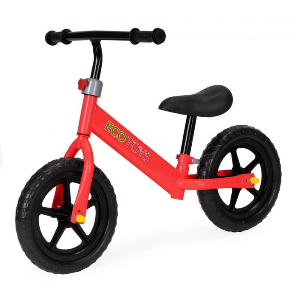 Bicicleta fara pedale cu roti din spuma EVA JM-763 - Rosu [3]