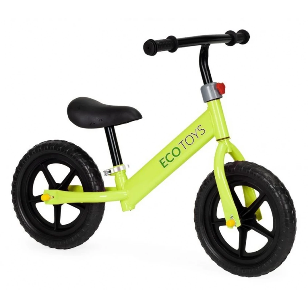 Bicicleta fara pedale cu roti din spuma EVA JM-763 - Verde [1]