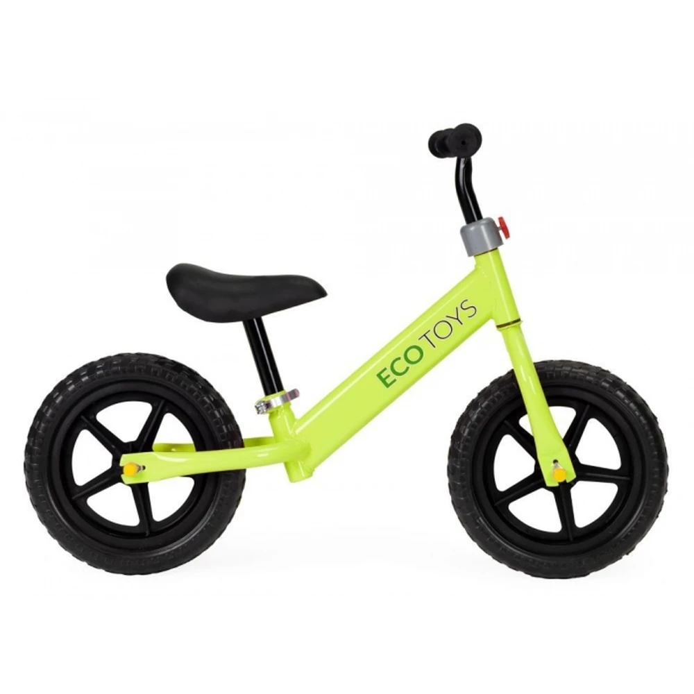 Bicicleta fara pedale cu roti din spuma EVA JM-763 - Verde [4]