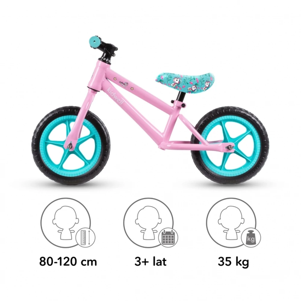 Bicicleta fara pedale cu roti din spuma EVA Unicorn [5]