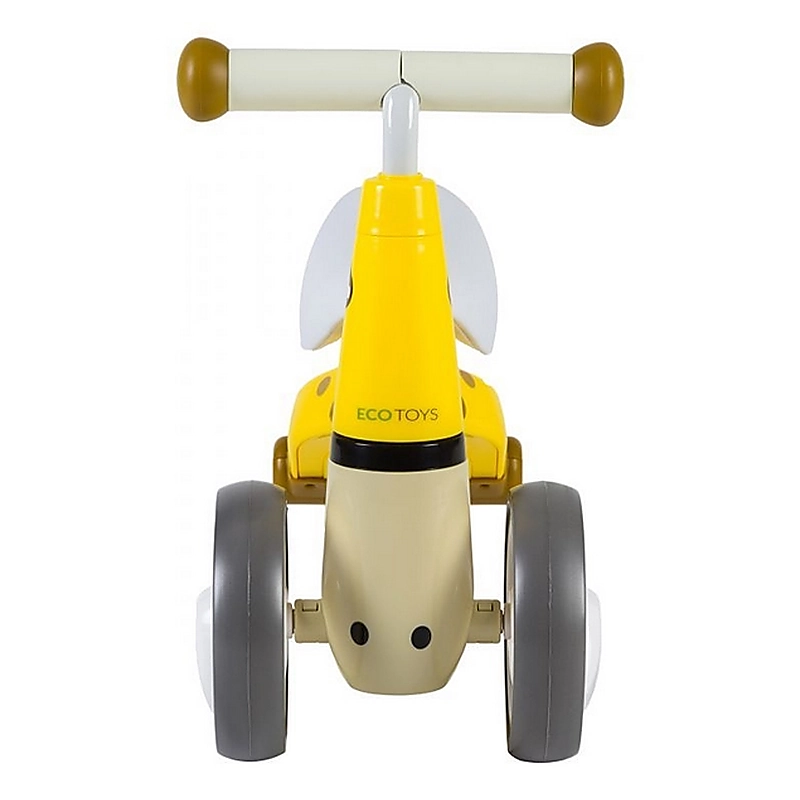 Bicicleta fara pedale Ecotoys - Galben [4]