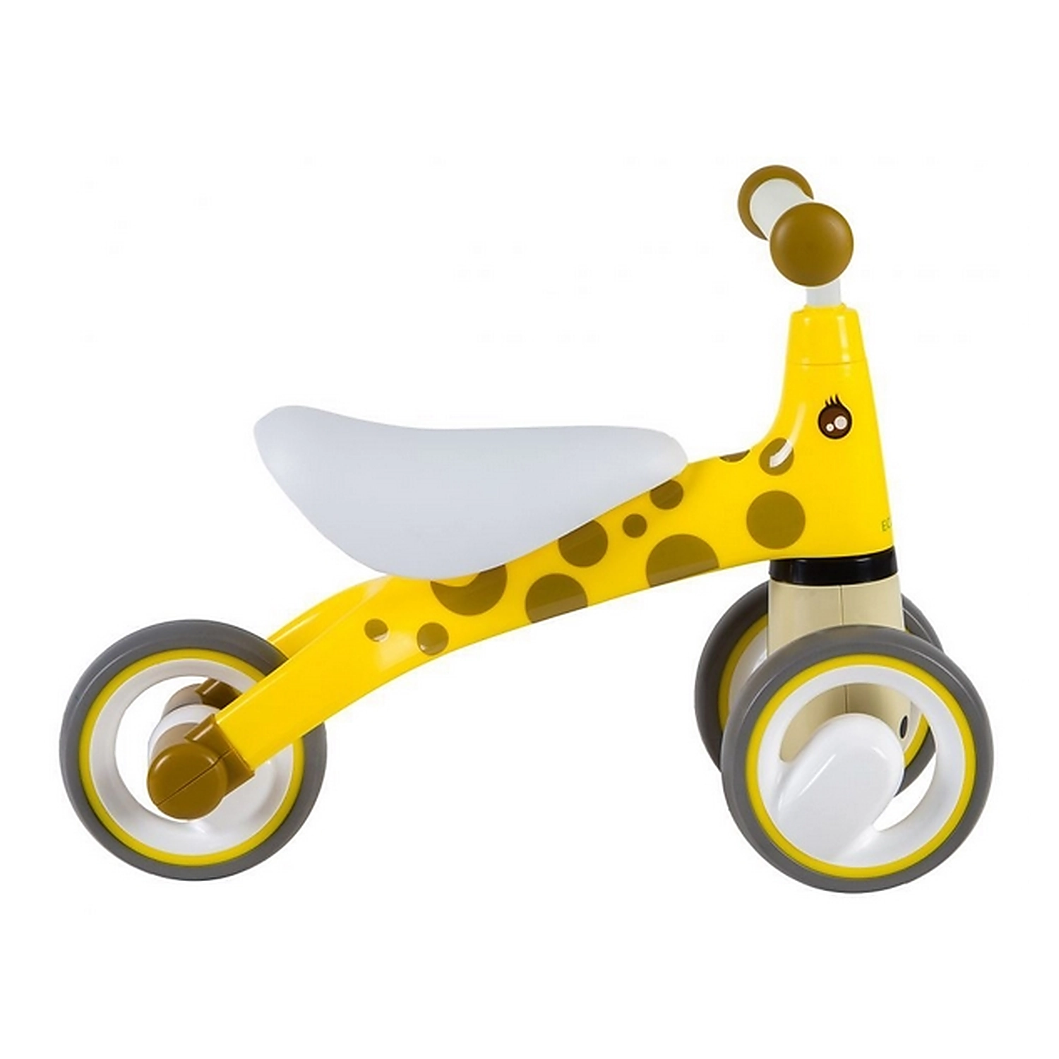 Bicicleta fara pedale Ecotoys - Galben [2]