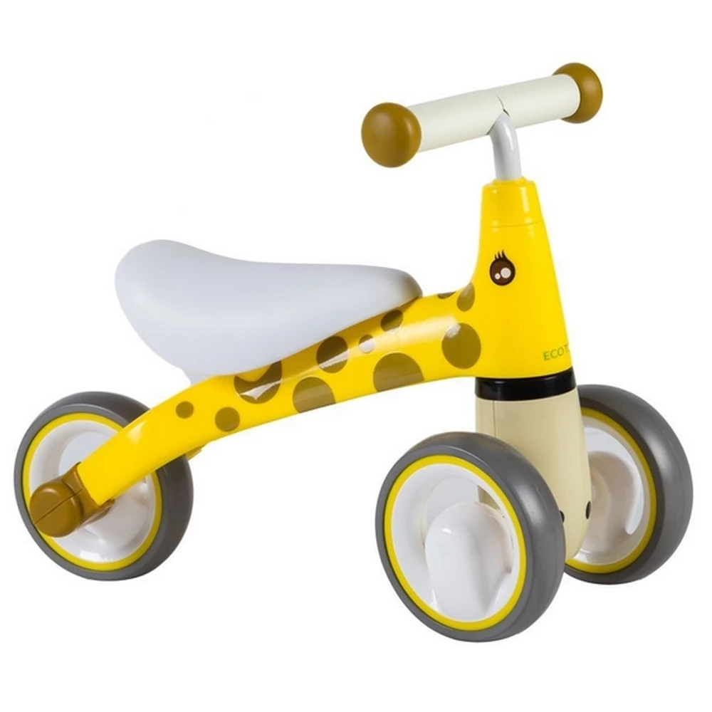 Bicicleta fara pedale Ecotoys - Galben [1]