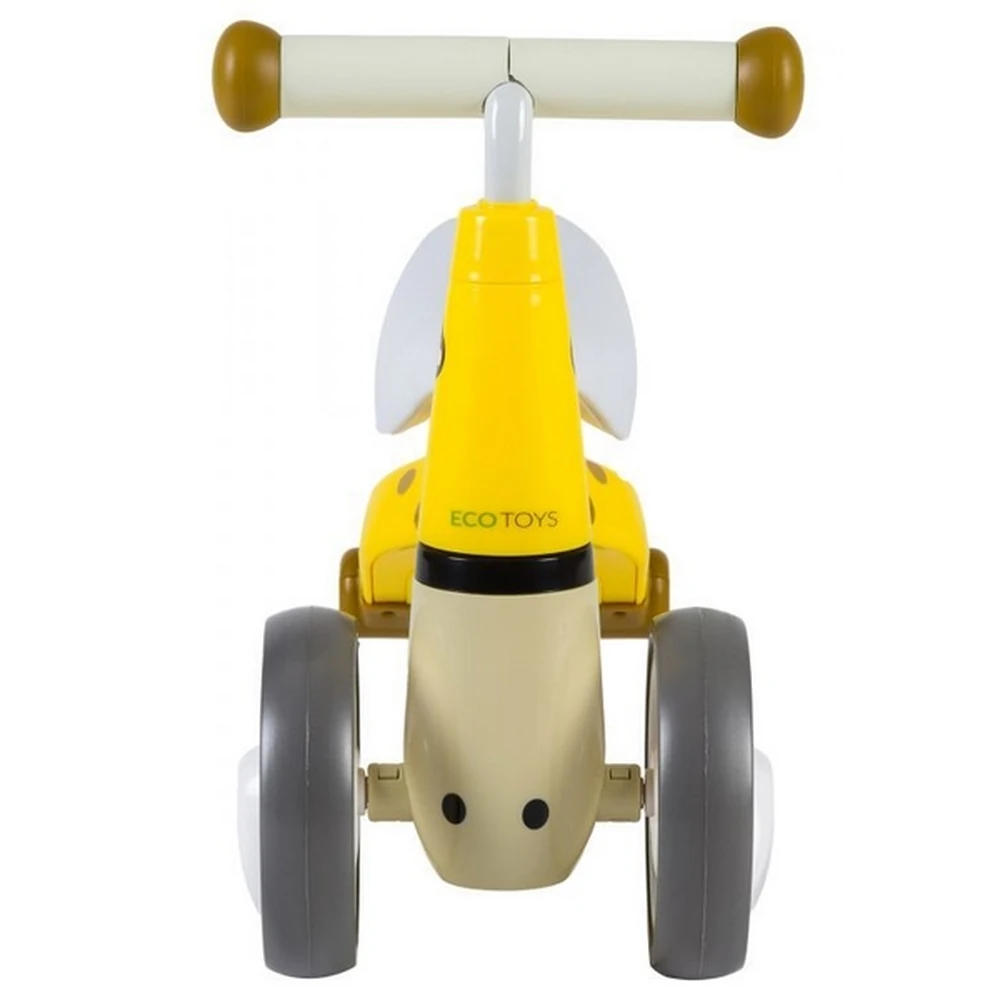 Bicicleta fara pedale Ecotoys - Galben [6]
