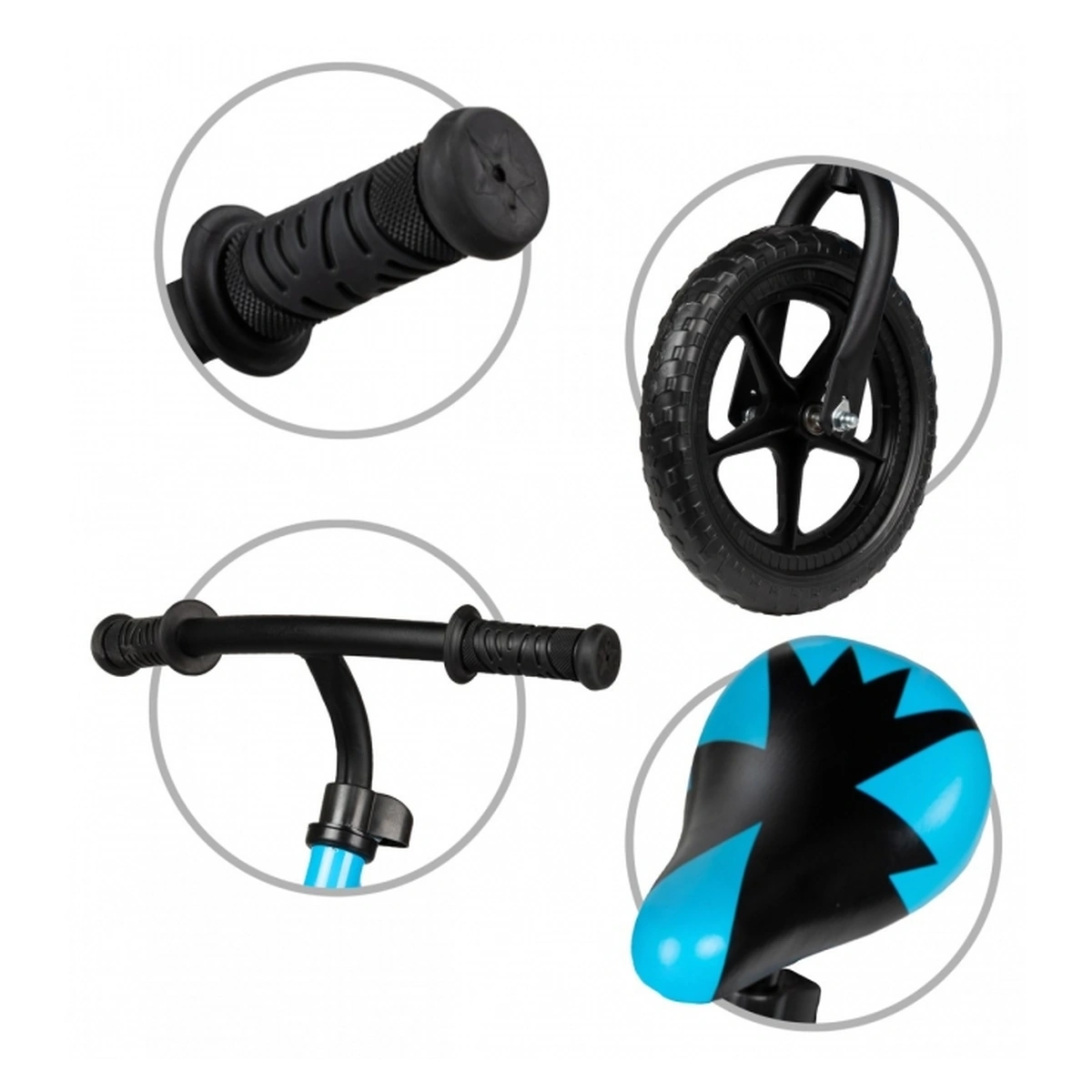 Bicicleta fara pedale Kidwell Rebel, Blue [3]