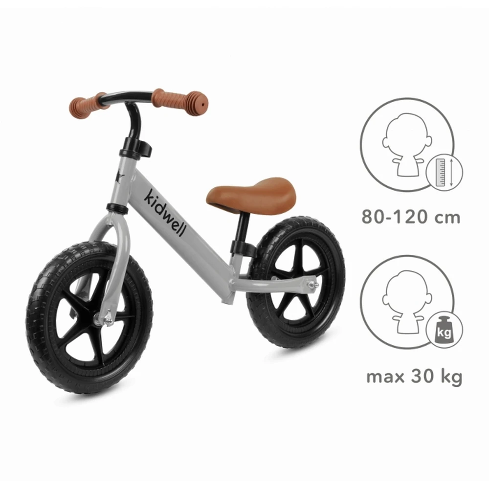 Bicicleta fara pedale Kidwell Rebel Gray [6]