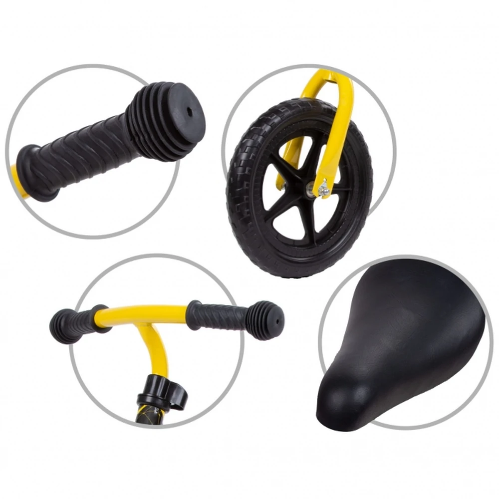 Bicicleta fara pedale Kidwell Rebel Yellow [3]