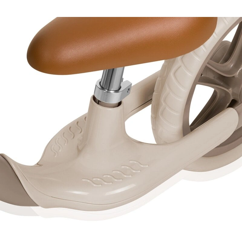 Bicicleta fara pedale, Lionelo, Alex Plus, Usoara, Include cos depozitare si sonerie, 12 inch, Beige Sand [6]