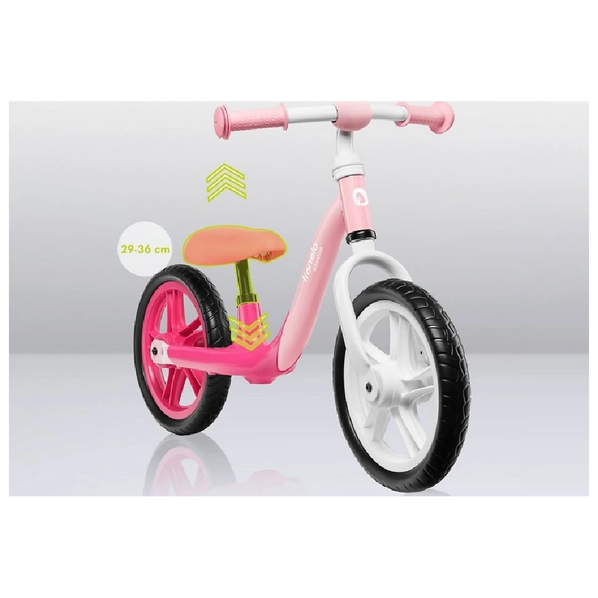 Bicicleta fara pedale, Lionelo, Alex, Usoara, Cu ghidon si sa reglabile, Greutate 3.3 Kg, Cu roti din spuma EVA, 12 [13]