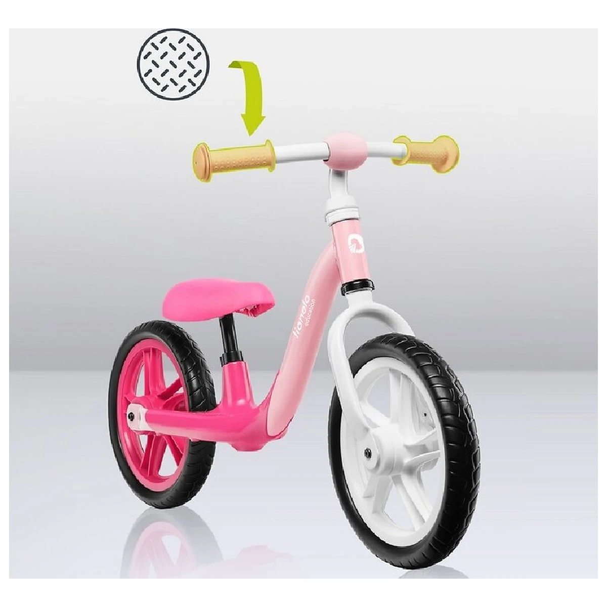 Bicicleta fara pedale, Lionelo, Alex, Usoara, Cu ghidon si sa reglabile, Greutate 3.3 Kg, Cu roti din spuma EVA, 12 [12]