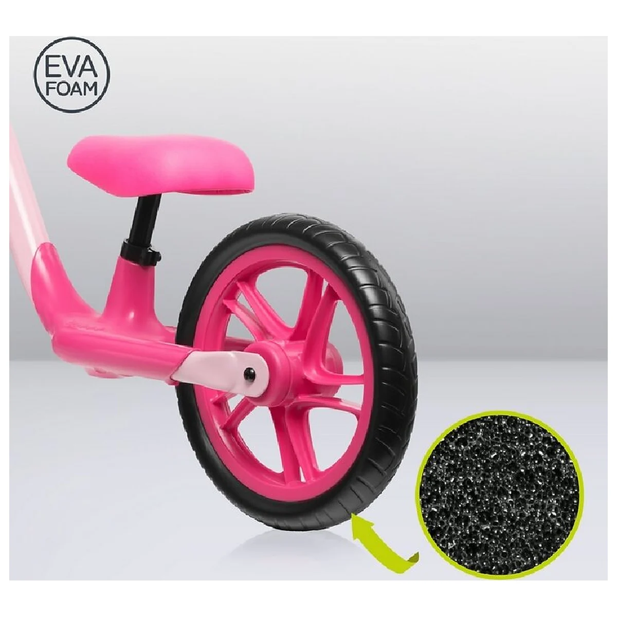 Bicicleta fara pedale, Lionelo, Alex, Usoara, Cu ghidon si sa reglabile, Greutate 3.3 Kg, Cu roti din spuma EVA, 12 [14]