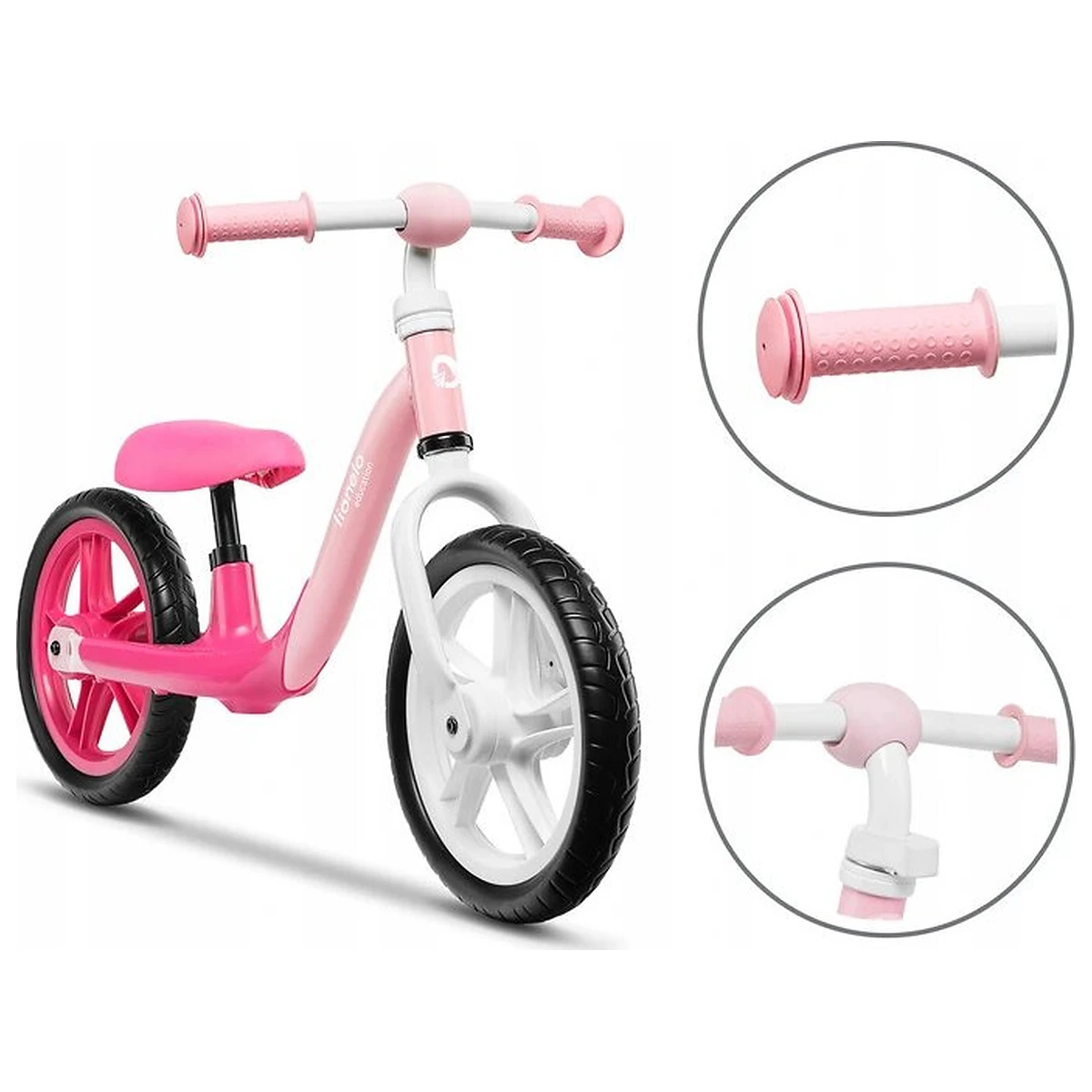 Bicicleta fara pedale, Lionelo, Alex, Usoara, Cu ghidon si sa reglabile, Greutate 3.3 Kg, Cu roti din spuma EVA, 12 [8]