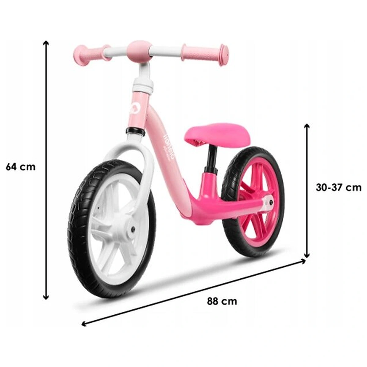 Bicicleta fara pedale, Lionelo, Alex, Usoara, Cu ghidon si sa reglabile, Greutate 3.3 Kg, Cu roti din spuma EVA, 12 [6]