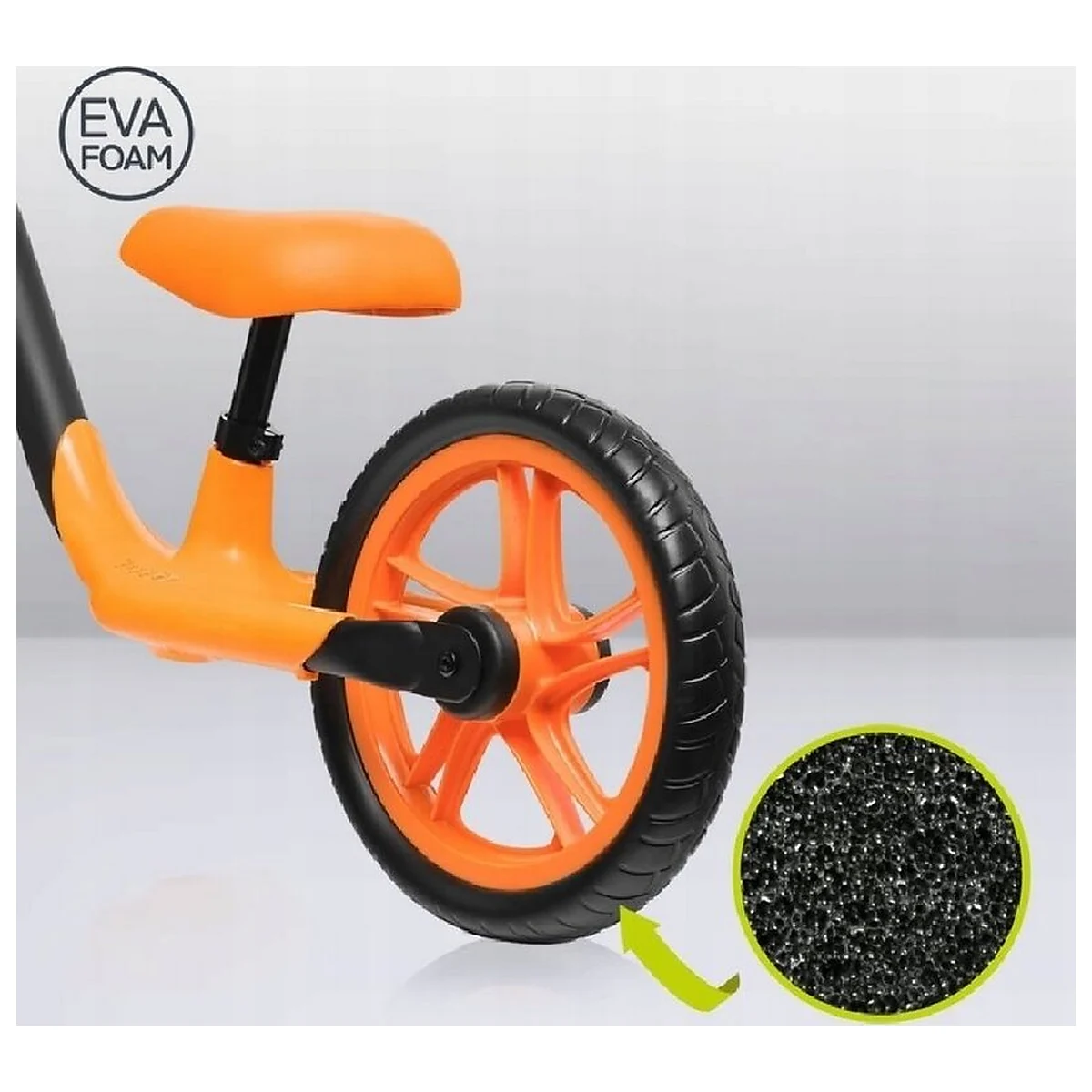 Bicicleta fara pedale, Lionelo, Alex, Usoara, Cu ghidon si sa reglabile, Greutate 3.3 Kg, Cu roti din spuma EVA, 12 [13]