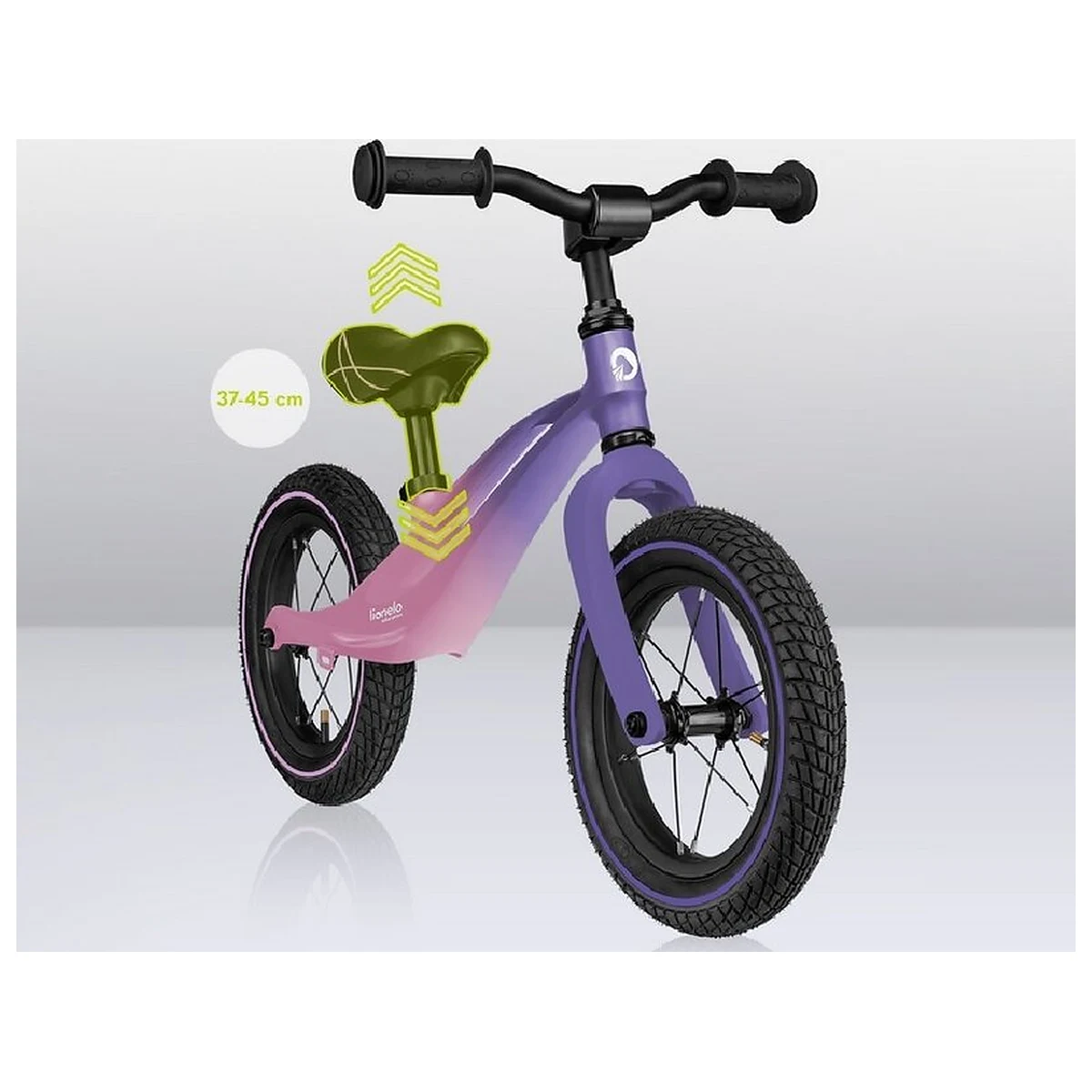 Bicicleta fara pedale, Lionelo, Bart Air, Usoara, Cu roti gonflabile, Cu cadru din magneziu, Cu ghidon si sa reglabile, [9]