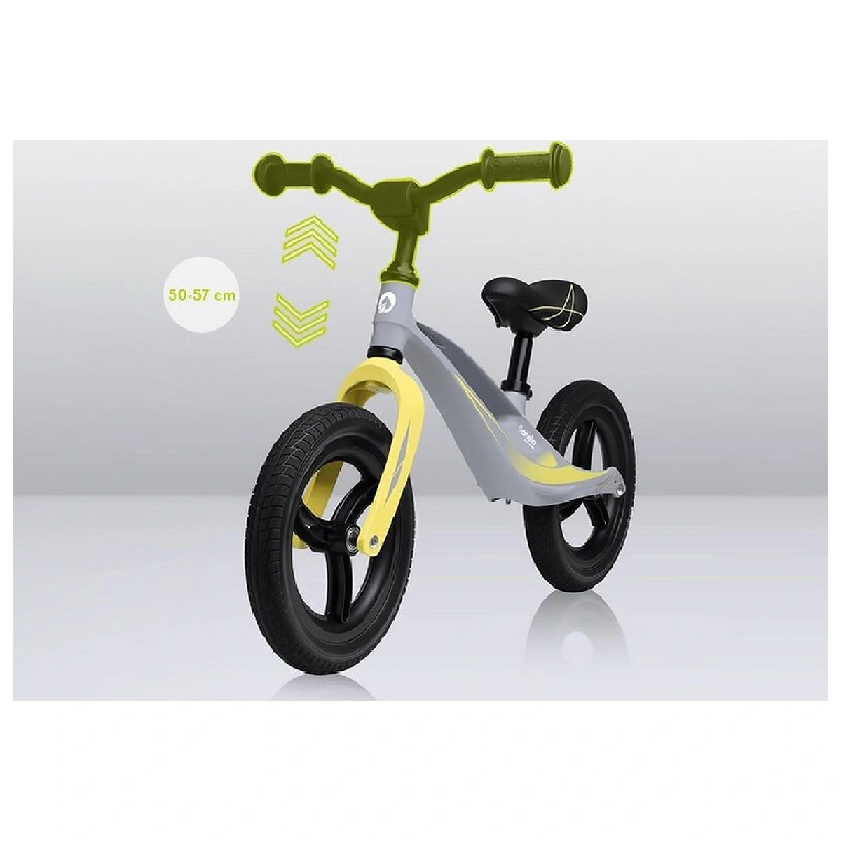 Bicicleta fara pedale, Lionelo, Bart Tour, Usoara, Cu cadru din magneziu, Cu ghidon si sa reglabile, Greutate 3.8 Kg, [7]