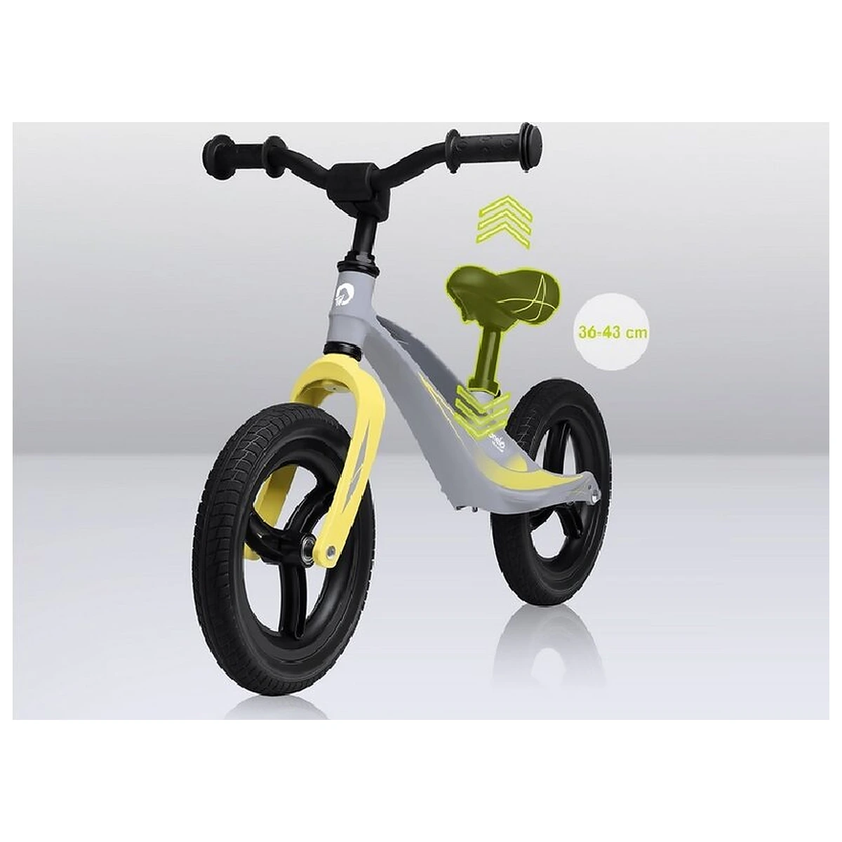 Bicicleta fara pedale, Lionelo, Bart Tour, Usoara, Cu cadru din magneziu, Cu ghidon si sa reglabile, Greutate 3.8 Kg, [8]