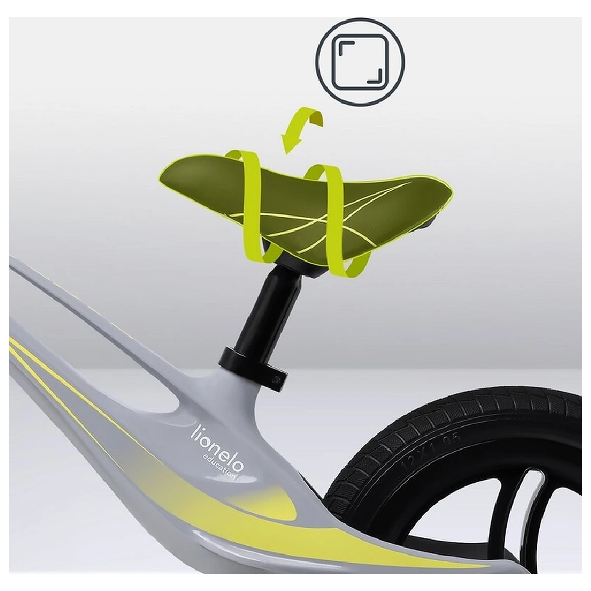 Bicicleta fara pedale, Lionelo, Bart Tour, Usoara, Cu cadru din magneziu, Cu ghidon si sa reglabile, Greutate 3.8 Kg, [11]