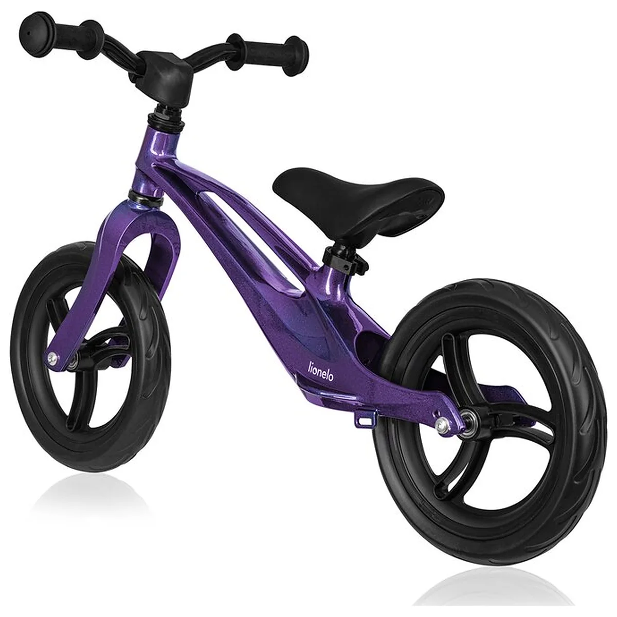 Bicicleta fara pedale, Lionelo, Bart, Usoara, Cu cadru din magneziu, Cu ghidon si sa reglabile, Greutate 3 Kg, 12 inch, [3]