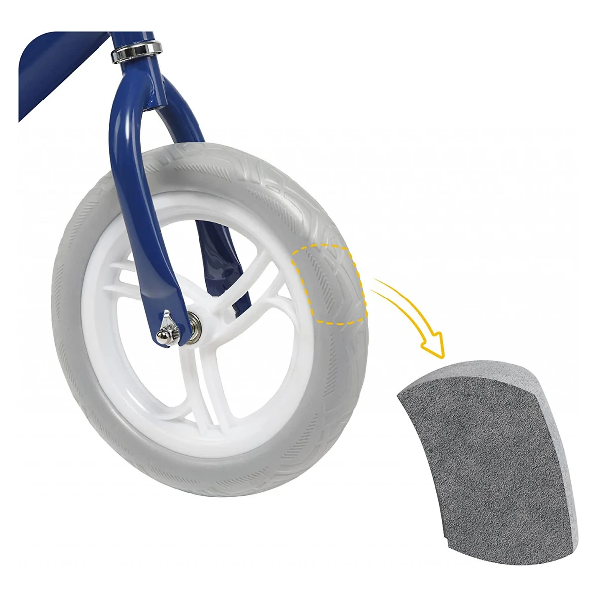 Bicicleta fara pedale Nils, Skiddou, Denim, Bleumarin [11]